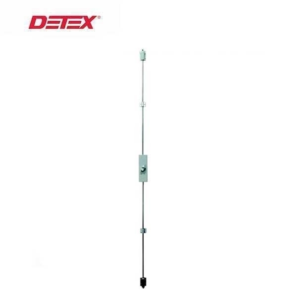 Detex APPLICATIONACTIVE LEAF OPENS BOTH DOORS, INCLUDES ONE VERTICAL ROD ASSEMBLY FOR ACTIVE LEAF AND TWO DTX-VRA-143B-84